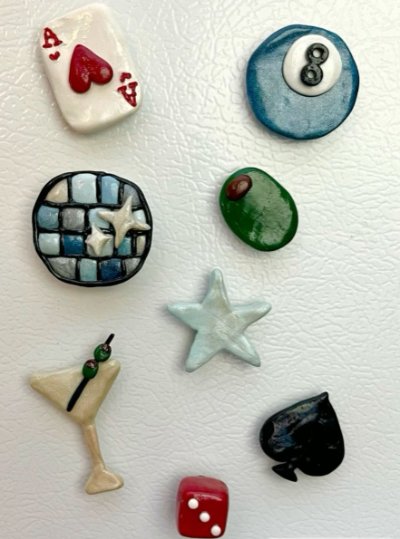 Clay Magnet Making